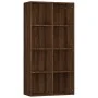 Regal/Sideboard aus braunem Eichensperrholz, 66 x 30 x 130 cm von vidaXL, Bücherregale und Regale - Ref: Foro24-815251, Preis...