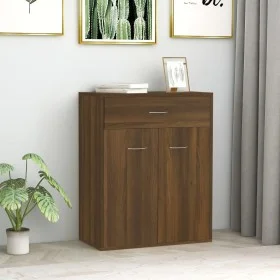 Sideboard aus braunem Eichensperrholz, 60 x 30 x 75 cm von vidaXL, Sideboards - Ref: Foro24-815377, Preis: 65,64 €, Rabatt: %