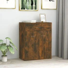 Sideboard aus geräuchertem Eichensperrholz, 60 x 30 x 75 cm von vidaXL, Sideboards - Ref: Foro24-815375, Preis: 52,73 €, Raba...