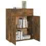 Sideboard aus geräuchertem Eichensperrholz, 60 x 30 x 75 cm von vidaXL, Sideboards - Ref: Foro24-815375, Preis: 52,73 €, Raba...