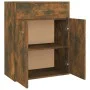 Sideboard aus geräuchertem Eichensperrholz, 60 x 30 x 75 cm von vidaXL, Sideboards - Ref: Foro24-815375, Preis: 52,73 €, Raba...