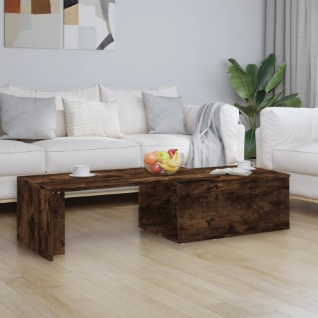 Couchtisch aus geräuchertem Eichensperrholz, 150 x 50 x 35 cm von vidaXL, Couchtisch - Ref: Foro24-815468, Preis: 68,93 €, Ra...