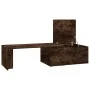 Couchtisch aus geräuchertem Eichensperrholz, 150 x 50 x 35 cm von vidaXL, Couchtisch - Ref: Foro24-815468, Preis: 66,90 €, Ra...