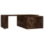 Couchtisch aus geräuchertem Eichensperrholz, 150 x 50 x 35 cm von vidaXL, Couchtisch - Ref: Foro24-815468, Preis: 66,90 €, Ra...