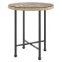 Tempered glass and steel dining table, 50 cm. by vidaXL, Garden tables - Ref: Foro24-319432, Price: 42,37 €, Discount: %