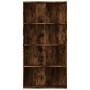 Smoked oak plywood shelf/sideboard 66x30x130 cm by vidaXL, Bookcases and shelves - Ref: Foro24-815249, Price: 94,94 €, Discou...