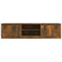 Mueble para TV madera contrachapada roble ahumado 140x40x35,5cm de vidaXL, Muebles TV - Ref: Foro24-815357, Precio: 84,23 €, ...