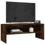 Mueble de TV madera contrachapada roble ahumado 100x40x40 cm de vidaXL, Muebles TV - Ref: Foro24-815231, Precio: 50,36 €, Des...