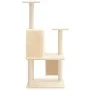 Cat scratching post with cream sisal posts 109 cm by vidaXL, Cat furniture - Ref: Foro24-171669, Price: 40,93 €, Discount: %