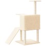 Katzenkratzbaum mit cremefarbenen Sisalstämmen, 109 cm von vidaXL, Katzenmöbel - Ref: Foro24-171669, Preis: 41,42 €, Rabatt: %