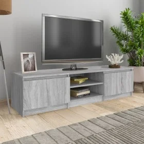 Mueble de TV madera contrachapada gris Sonoma 140x40x35,5 cm de vidaXL, Muebles TV - Ref: Foro24-815358, Precio: 83,78 €, Des...
