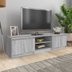 TV-Schrank aus grauem Sonoma-Sperrholz, 140 x 40 x 35,5 cm von vidaXL, TV-Möbel - Ref: Foro24-815358, Preis: 79,53 €, Rabatt: %