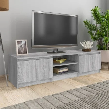 TV-Schrank aus grauem Sonoma-Sperrholz, 140 x 40 x 35,5 cm von vidaXL, TV-Möbel - Ref: Foro24-815358, Preis: 83,65 €, Rabatt: %