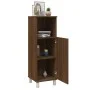 Armario de baño madera contrachapada roble marrón 30x30x95 cm de vidaXL, Muebles de baño - Ref: Foro24-815608, Precio: 52,79 ...