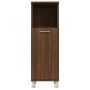 Badezimmerschrank Sperrholz Eiche braun 30x30x95 cm von vidaXL, Badezimmermöbel - Ref: Foro24-815608, Preis: 54,93 €, Rabatt: %
