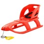 Trineo con asiento polipropileno rojo 102,5x40x23 cm de vidaXL, Trineos - Ref: Foro24-93722, Precio: 101,56 €, Descuento: %