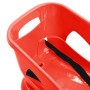 Trineo con asiento polipropileno rojo 102,5x40x23 cm de vidaXL, Trineos - Ref: Foro24-93722, Precio: 101,56 €, Descuento: %