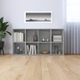 Graues Sperrholzregal/Sideboard 66x30x130 cm von vidaXL, Bücherregale und Regale - Ref: Foro24-815250, Preis: 84,77 €, Rabatt: %