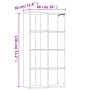 Gray plywood shelving/sideboard 66x30x130 cm by vidaXL, Bookcases and shelves - Ref: Foro24-815250, Price: 82,74 €, Discount: %