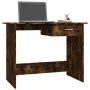 Schreibtisch aus geräuchertem Eichensperrholz 100x50x76 cm von vidaXL, Schreibtische - Ref: Foro24-815333, Preis: 64,32 €, Ra...