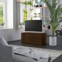 TV-Schrank aus braunem Eichensperrholz, 80 x 34 x 36 cm von vidaXL, TV-Möbel - Ref: Foro24-815497, Preis: 52,26 €, Rabatt: %