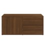 TV-Schrank aus braunem Eichensperrholz, 80 x 34 x 36 cm von vidaXL, TV-Möbel - Ref: Foro24-815497, Preis: 52,26 €, Rabatt: %