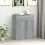Sonoma graues Sperrholz-Sideboard 60x30x75 cm von vidaXL, Sideboards - Ref: Foro24-815376, Preis: 70,03 €, Rabatt: %