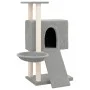Cat scratcher with light gray sisal posts 96 cm by vidaXL, Cat furniture - Ref: Foro24-171646, Price: 41,90 €, Discount: %