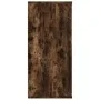 Smoked oak plywood shelf/sideboard 66x30x98 cm by vidaXL, Bookcases and shelves - Ref: Foro24-815294, Price: 60,49 €, Discoun...