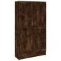 Smoke oak plywood book cabinet 82.5x30.5x150 cm by vidaXL, Bookcases and shelves - Ref: Foro24-815612, Price: 134,44 €, Disco...