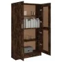 Smoke oak plywood book cabinet 82.5x30.5x150 cm by vidaXL, Bookcases and shelves - Ref: Foro24-815612, Price: 134,44 €, Disco...