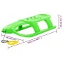 Grüner Schlitten aus Polypropylen für Kinder 102,5x40x23 cm von vidaXL, Schlitten - Ref: Foro24-93720, Preis: 52,67 €, Rabatt: %