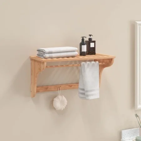 Solid walnut wood towel rack 60x30x35 cm by vidaXL, Towel racks - Ref: Foro24-350372, Price: 43,18 €, Discount: %