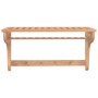 Toallero de madera maciza nogal 60x30x35 cm | Foro24.es | Tu tienda online para hogar, jardín y más Foro24.es
