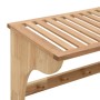 Toallero de madera maciza nogal 60x30x35 cm | Foro24.es | Tu tienda online para hogar, jardín y más Foro24.es