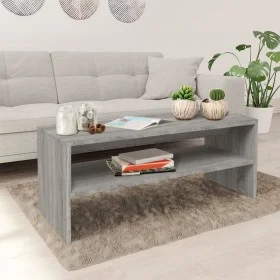 Sonoma-Couchtisch aus grauem Sperrholz, 100 x 40 x 40 cm von vidaXL, Couchtisch - Ref: Foro24-815256, Preis: 51,33 €, Rabatt: %