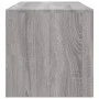 Sonoma-Couchtisch aus grauem Sperrholz, 100 x 40 x 40 cm von vidaXL, Couchtisch - Ref: Foro24-815256, Preis: 51,01 €, Rabatt: %