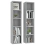 CD-Regal 2 Stück Holz Grau Sonoma 21x16x93,5 cm von vidaXL, CD- und DVD-Speicher - Ref: Foro24-815319, Preis: 46,05 €, Rabatt: %