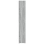 Estantería para CD 2 uds madera gris Sonoma 21x16x93,5 cm