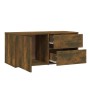 TV-Schrank aus geräuchertem Eichensperrholz, 80 x 34 x 36 cm von vidaXL, TV-Möbel - Ref: Foro24-815495, Preis: 50,18 €, Rabat...
