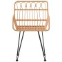 Garden chairs with armrests 2 pcs PE rattan 56x64x80 cm by vidaXL, Garden chairs - Ref: Foro24-319426, Price: 111,51 €, Disco...