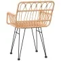Garden chairs with armrests 2 pcs PE rattan 56x64x80 cm by vidaXL, Garden chairs - Ref: Foro24-319426, Price: 110,35 €, Disco...
