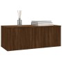 TV-Schrank aus braunem Eichensperrholz, 80 x 34 x 30 cm von vidaXL, TV-Möbel - Ref: Foro24-815500, Preis: 69,01 €, Rabatt: %