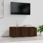 TV-Schrank aus braunem Eichensperrholz, 80 x 34 x 30 cm von vidaXL, TV-Möbel - Ref: Foro24-815500, Preis: 67,80 €, Rabatt: %