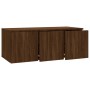 TV-Schrank aus braunem Eichensperrholz, 80 x 34 x 30 cm von vidaXL, TV-Möbel - Ref: Foro24-815500, Preis: 69,01 €, Rabatt: %