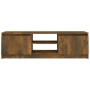 TV-Schrank aus geräuchertem Eichensperrholz, 120 x 30 x 35,5 cm von vidaXL, TV-Möbel - Ref: Foro24-815339, Preis: 68,67 €, Ra...
