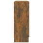 Smoked oak plywood showcase 82.5x30.5x80 cm by vidaXL, Bookcases and shelves - Ref: Foro24-815615, Price: 63,63 €, Discount: %