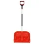 Red aluminum snow shovel 136 cm by vidaXL, snow shovels - Ref: Foro24-93709, Price: 33,44 €, Discount: %