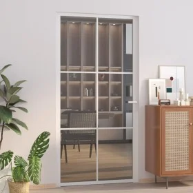 Innentür EGS-Glas und weißes Aluminium 102,5x201,5 cm von vidaXL, Türen für zu Hause - Ref: Foro24-350591, Preis: 196,25 €, R...