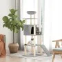 Cat scratching post with light gray sisal posts 166 cm by vidaXL, Cat furniture - Ref: Foro24-171682, Price: 75,73 €, Discoun...
